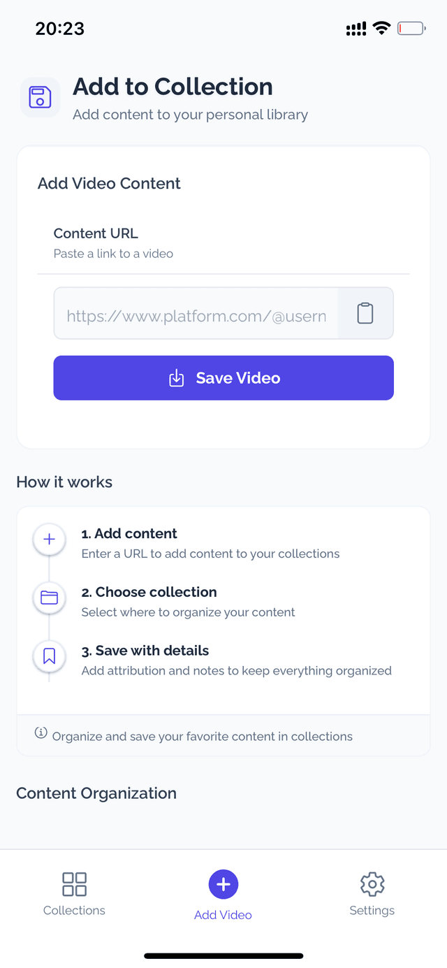 ClipSaver App Screenshot 2
